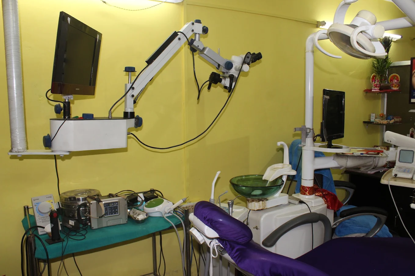 Advanced dental equipment inside MJ's Dental Clinic